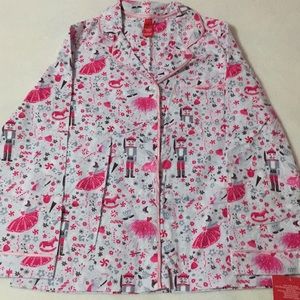Nutcracker Ballet  Pajama Top